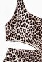 Padded-cup High-leg swimsuit - 6
