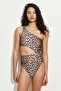 Padded-cup High-leg swimsuit - 2