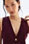 V-neck dress - 5