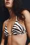 Padded triangle bikini top - 2