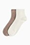 2-pack ankle socks