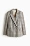 Oversized twill blazer - 2