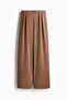 Buckle-detail tailored trousers