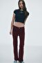 Flared Low Jeans - 3