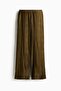 Crinkled pull-on trousers - 5