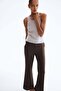 Bootcut trousers
