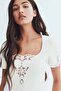 Embroidery-detail dress - 5