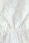 Flutter-sleeved cotton top - 4