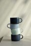 4-pack stoneware mugs - 3