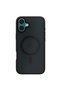 Husa Mist Shield iPhone 16, MagSafe, Negru - 2