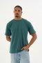 Men's 100% Organic Cotton Soft Textured Comfort Fit Crew Neck T-Shirt E222 - 7