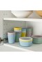 KALAS Mug and Bowl Set Mixed Colours Durable Plastic Dinnerware for Kids and Everyday. set 12 - 6