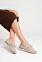 Women's Mink Suede Daily Comfortable Soft Loafer Ballet Shoes - 4