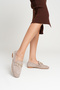 Women's Mink Suede Daily Comfortable Soft Loafer Ballet Shoes - 3