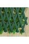 Artificial PVC Willow Fence - 100x200 CM - Green Outdoor Garden Accessory - 2-Year Warranty - 4