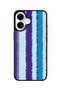 iPhone 17 Case, [Compatible with MagSafe] Slim Magnetic cover Phone Case iPhone 17 -Lines Of Violet