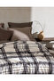Varnelle Double Sherpa Blanket - Ecru/Anthracite - 2