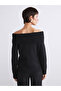 Esvab • Modern & Distinctive Wide Collar Women's Knitwear Sweater - 5