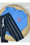 Text Printed Boy's Suit - 2