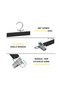 3 Pieces Household Wooden Clothes Hangers with Pegs Skirt Hanger Clothes Hanger - 3