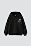 Sons of Anarchy Printed Oversize Unisex Black Hoodie - 2