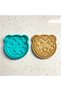 Cute Tiger Face Cookie Mold and Stamp Set |   Safari Themed |   Sugar Plasticine, Clay Sculpting
