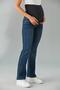 615-Pregnant Women's Lycra Spanish Leg Jeans with Belly Band - 4