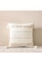 Woven Outdoor Cushion 45x45cm - Oatmist Beige, Durable PET Yarn, Ideal for Garden & Patio