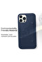 جراب iPhone 15 Pro Max مقاس 6.7 بوصة، جراب Apple مقاوم للصدمات وحواف منحنية ومضاد للخدش، أزرق - 6