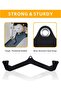 Commercial Premium 5-Set Cable Machine Attachments for Gym Machines, Lat Pull Down Cable Handles - 2
