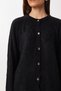 Soft Textured Cardigan Skirt Knitwear Set Lki̇0044 Black - 4
