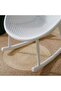 Rayan Outdoor Rocking Chair - White Plastic, Comfortable & Stylish for Outdoor Living - 3