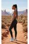 High Waist,Stretchy,Solid Color Leggings Straight Comfortable Soft Stylish Style for Fitness - 2