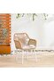 Norte Rope Chair - Beige Outdoor Seating with 1 Year Warranty | Stylish & Durable Design