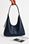 Luxury Hobo Leather Shoulder Bag - 2