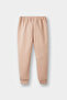 E8357 Pink Baby Girl Elastic Waist Sweatpants - 3