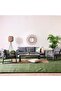 Roma 5-Seater Outdoor Sofa Set - Includes 3-Seater, 2 Single Seats & Coffee Table, 2-Year Warranty
