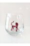 Purple Balloon Cat Glass Figured Water Cup - 2