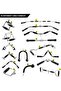 Commercial Cable Machine Attachments for Gym Machines, 16 Cable Handles Full Set - 2