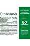 Cinnamon 2000mg Plus Chromium, Sugar Metabolism Support Supplement, 60 Capsules - 2