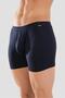 Men's Micro Modal Elastane Basic Boxer 1402 Navy Blue - 4