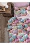 Double Size 100% Cotton 3D Heart Pattern Duvet Cover Set – Elegance with Soft Texture - 2