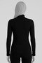 2-Pack of Mock Neck Long Sleeve Blouses - 8