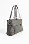 Mega Polo Women's Soft Faux Leather Handbag with Adjustable Long Shoulder Strap - 5