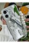 iPhone 17 Compatible Mirrored Charm Butterfly Toy Design Silicone Case - 3