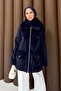 معطف قصير من الفرو 32-2501 - 3