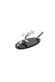 Black Silver Airplane Decorated Pen Stand 20X10X11Cm - 2