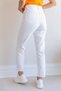 Mety White Mom Women's Comfortable Fit Lycra Jean Denim Pants New Season-3 - 4