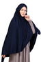 Practical Scarf with Veil – Ready-Made Turban Without Veil |   Sufle Model 5XL Standard Size |   Non-Slip, Tough and Durable