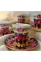 Panco Porselen El Boyama 6Li Coffee Cup Set - 3